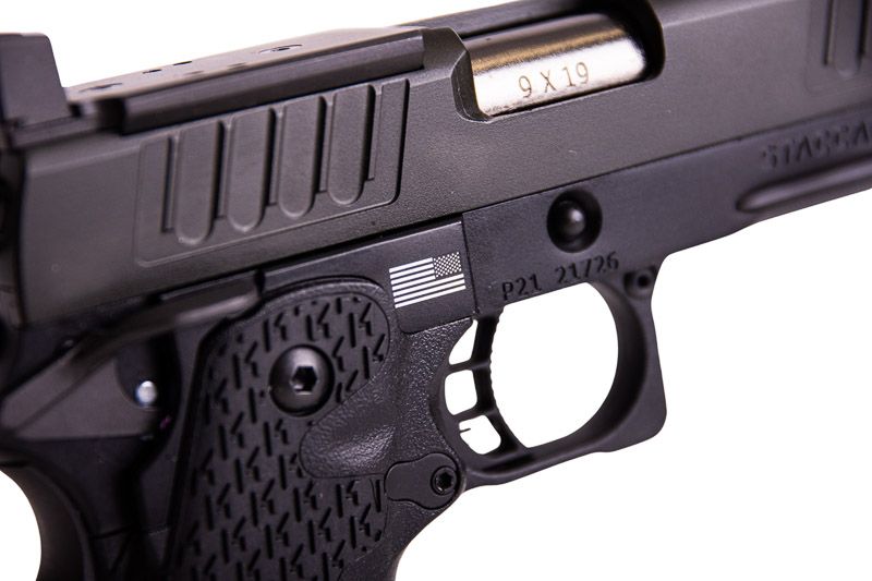 EMG/Army Armament R611-2 Staccato P W/ Compensator Licensed 2011 GBB Airsoft Pistol