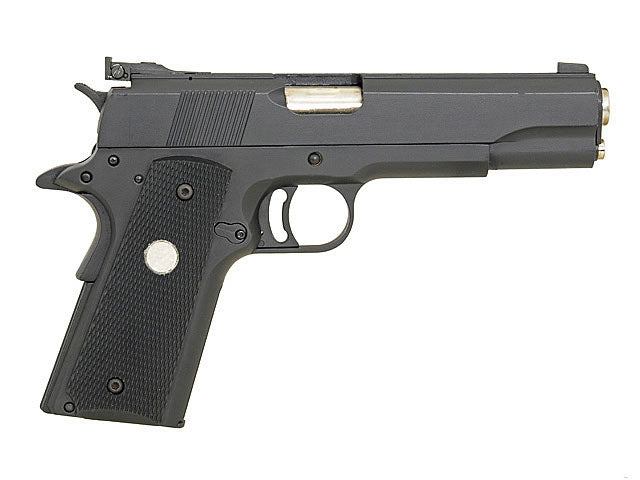 Army Armament Full Metal R29 MK IV Gold Cup Match GBB Pistol BK