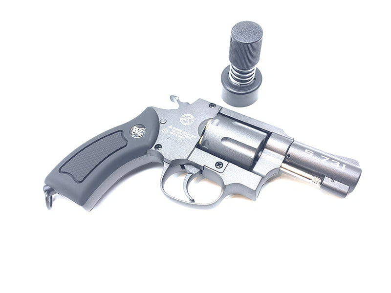 WINGUN G3731 2.5INCH C02 High Power Airsoft Magnum Revolver (BK)