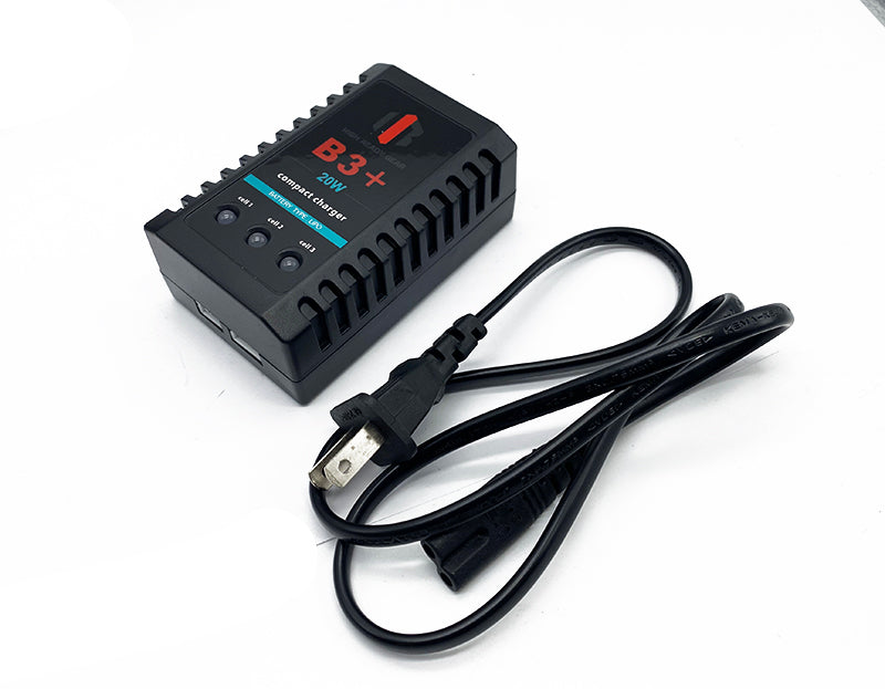 HRG B3 Plus 20W Lipo Battery Smart Charger, for 2S/3S LIPO/LI-ION