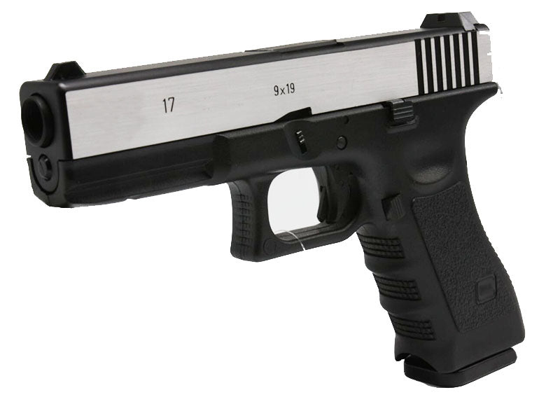 Army Armament Full Metal R17-Y GBB Airsoft Pistol SILVER