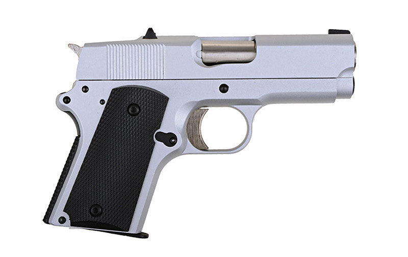 Army Armament Full Metal R45A1 GBB Pistol (Silver)
