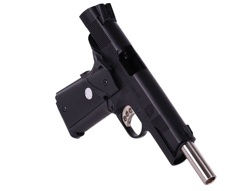 Army Armament Full Metal R27 1911 MEU GBB Airsoft Pistol BK