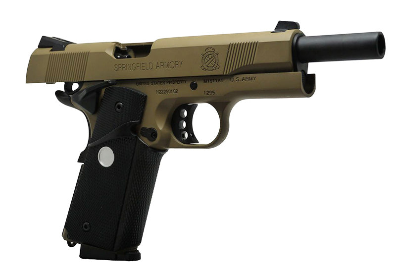 Army Armament Full Metal R27 1911 MEU GBB Airsoft Pistol DE