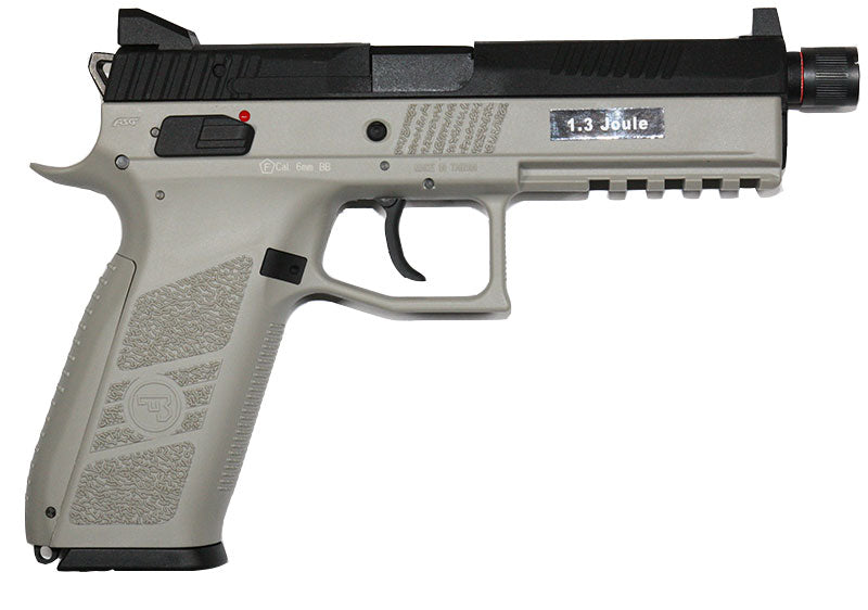 ASG CZ P-09 Duty With 14mm CCW Thread Barrel (Urban Grey)