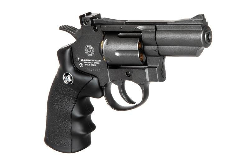 WINGUN 2.5INCH C02 High Power Airsoft Magnum Revolver (SV)