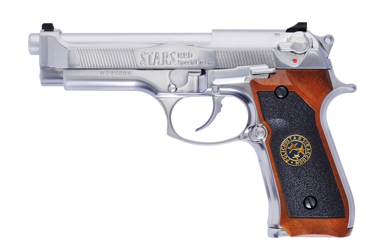 WE TECH SAMURAI EDGE Standard Full Metal M92 Silver(Semi)
