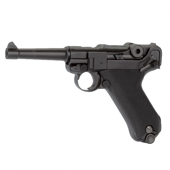KWC WWII Full Metal P08 Luger CO2 Powered Airsoft Pistol