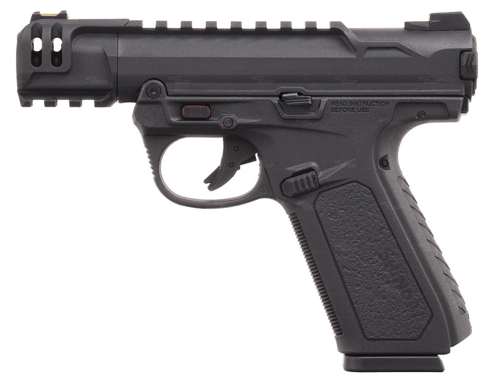 Action Army AAP-01 Compact "Assassin" Airsoft Gas Blowback Pistol Black