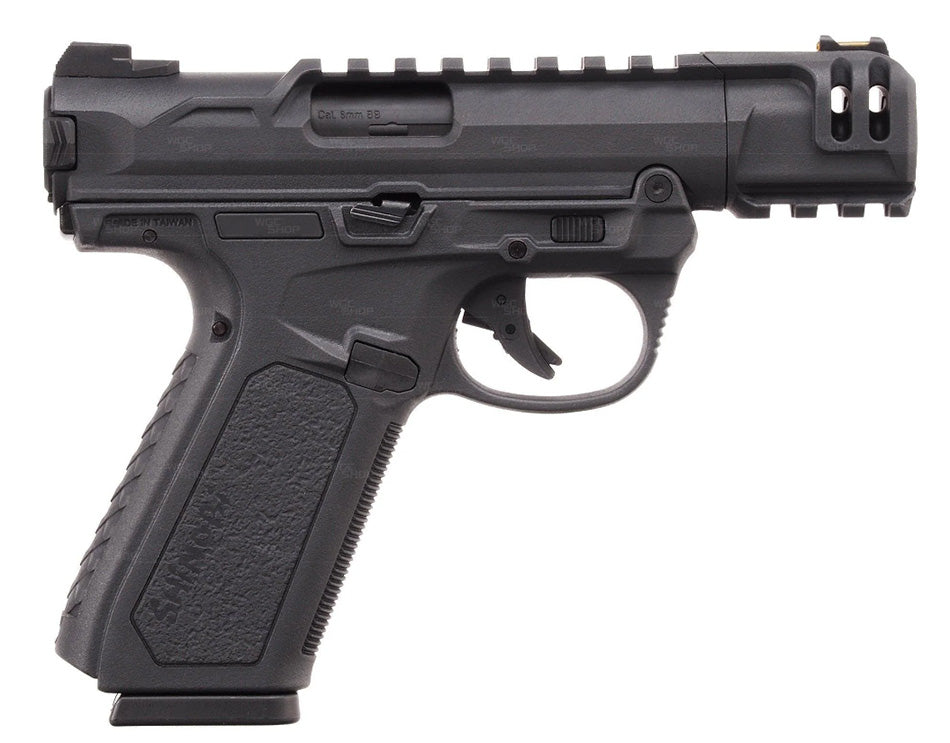 Action Army AAP-01 Compact "Assassin" Airsoft Gas Blowback Pistol Black