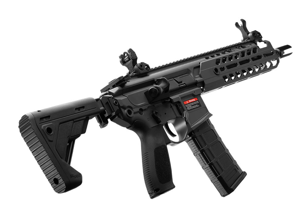 APEX FORCE MCX VIRTUS 10.5 Inch AEG Airsoft Rifle (ETU, Black)