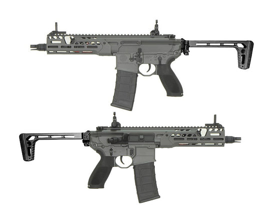 APEX FORCE MCX SPEAR LT SBR 8'' AEG Airsoft Rifle (ETU Ver., Gray)