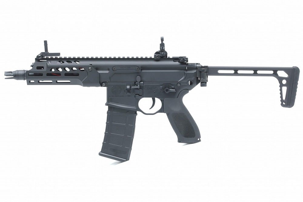 APEX FORCE MCX Rattler LT SBR 6.5" AEG Airsoft Rifle (ETU Ver., BK)