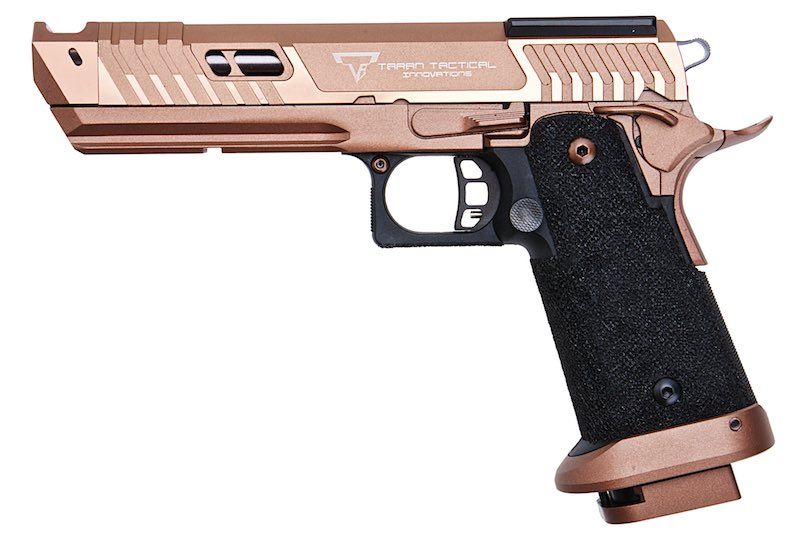 ARMY ARMAMENT TTI Sand Viper Airsoft GBB Pistol (CNC SLIDE, GLOSSY FINISH VER.)