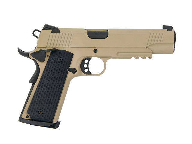 Army Armament Full Metal R28 1911 Warrior GBB Tan Airsoft Pistol