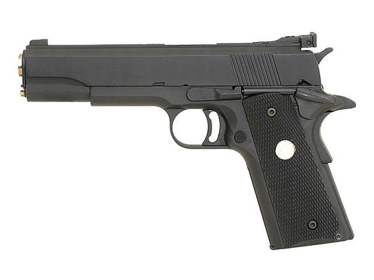 Army Armament Full Metal R29 MK IV Gold Cup Match GBB Pistol BK