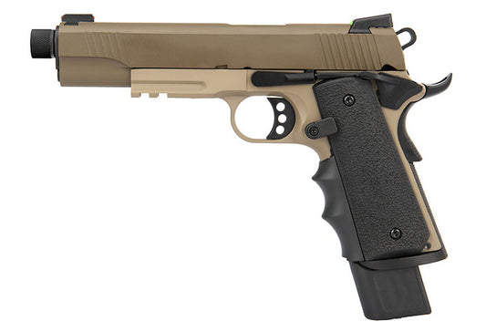 Army Armament R32-3 GBB Airsoft Pistol (Tan)