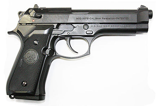 BELL BERETTA M9 GBB PISTOL (FULL MARKINGS, BK)