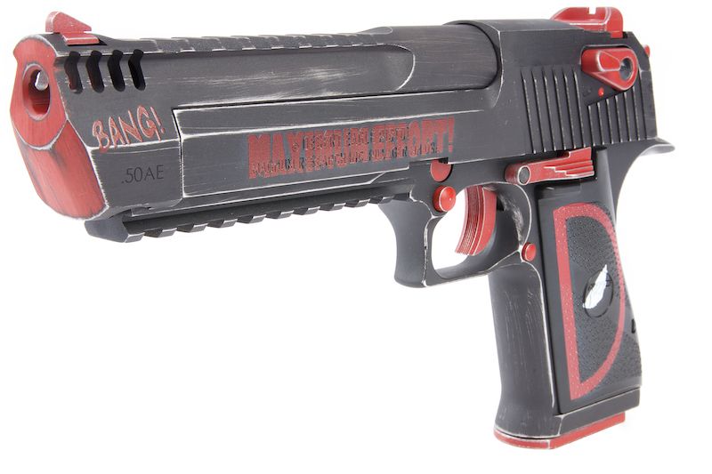 Cybergun 'DeadPool' Desert Eagle L6 .50AE GBB Airsoft Pistol