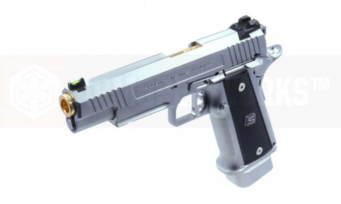 EMG / SALIENT ARMS INTERNATIONAL™ 2011 DS PISTOL (5.1, Silver)
