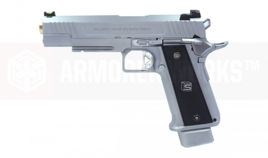 EMG / SALIENT ARMS INTERNATIONAL™ 2011 DS PISTOL (5.1, Silver)