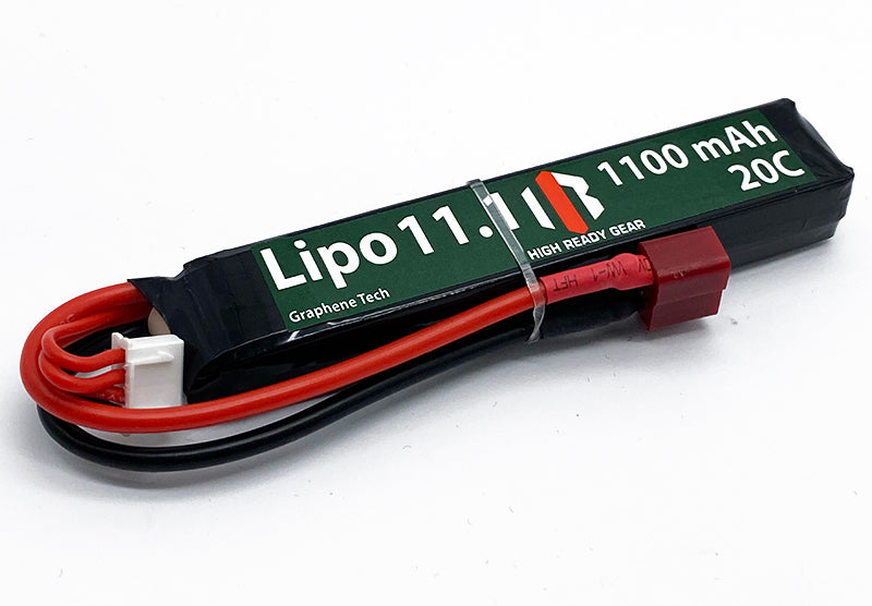 HRG Graphene 11.1V Lipo Battery (20C, 1100mAh, Dean)