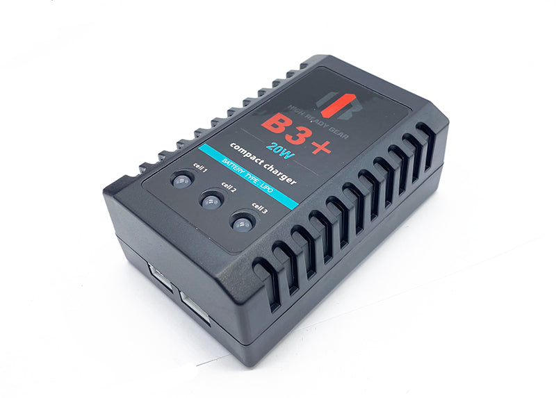 HRG B3 Plus 20W Lipo Battery Smart Charger, for 2S/3S LIPO/LI-ION