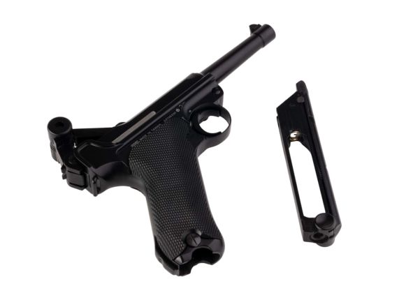 KWC WWII Full Metal P08 Luger CO2 Powered Airsoft Pistol