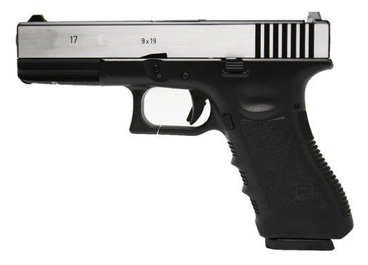 Army Armament Full Metal R17-Y GBB Airsoft Pistol SILVER