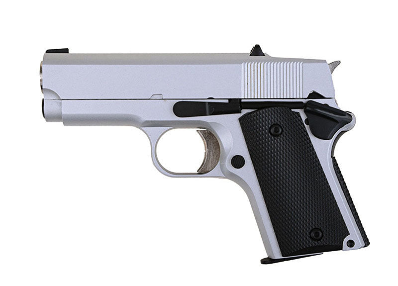 Army Armament Full Metal R45A1 GBB Pistol (Silver)