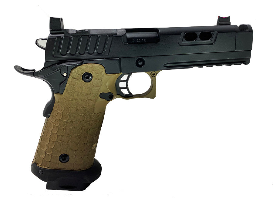 Army Armament Staccato DVC P GBB Airsoft Pistol Tan (RMR Ready)