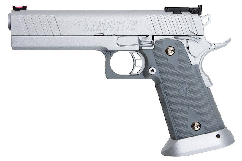 Army Armament R609 STI 2011 GBB Airsoft Pistol Silver