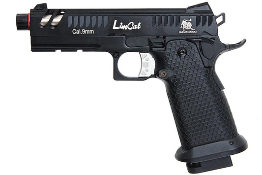 Army Armament R610-3 LimCat Style 4.3 Hi-Capa GBB Airsoft Pistol Black