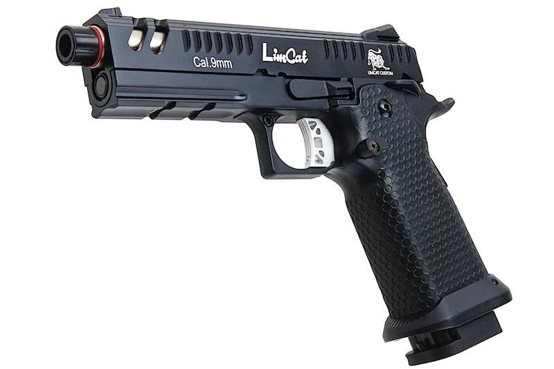 Army Armament R610-3 LimCat Style 4.3 Hi-Capa GBB Airsoft Pistol Black