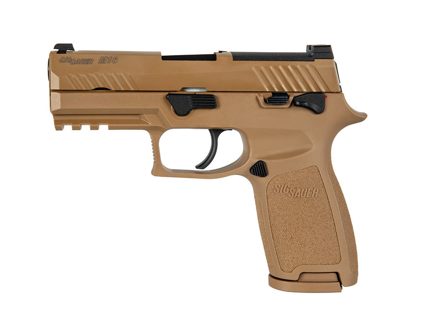 Sig Sauer Licensed M18 Gas Blowback Airsoft Pistol - TAN