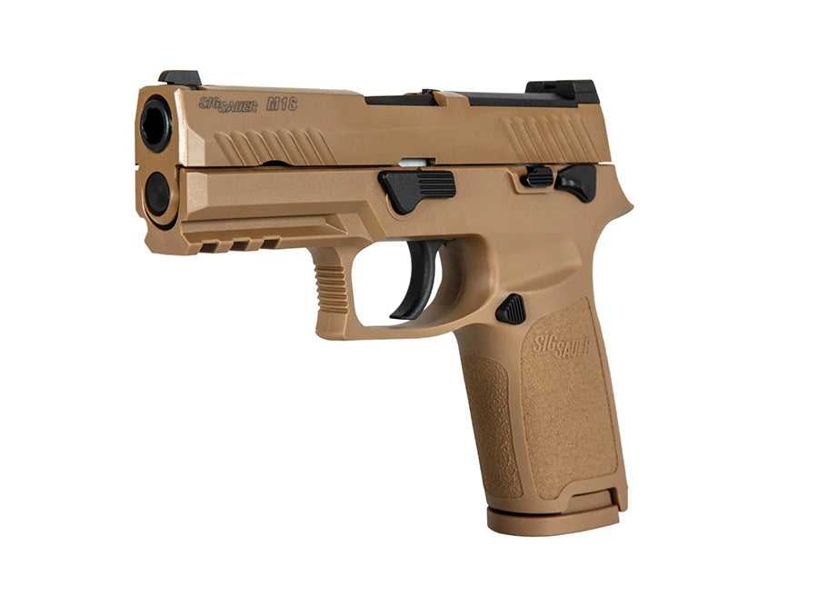 Sig Sauer Licensed M18 Gas Blowback Airsoft Pistol - TAN