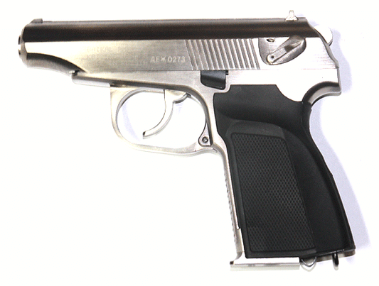 WE Tech Makarov GBB Pistol (Limited, Chrome)