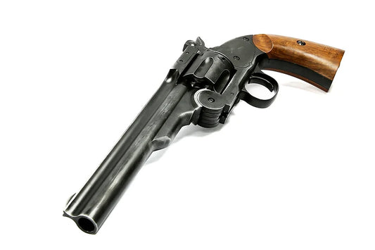 WINGUN Break Top Major 3 1877 C02 Powered Airsoft Revolver (Antique Black)