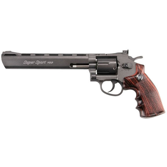 WINGUN 8INCH C02 High Power Airsoft Magnum Revolver (BK)