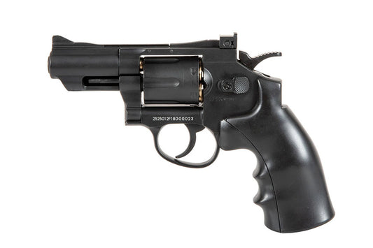 WELL G296A Full Metal 6MM Swing Out Revolver (Black)
