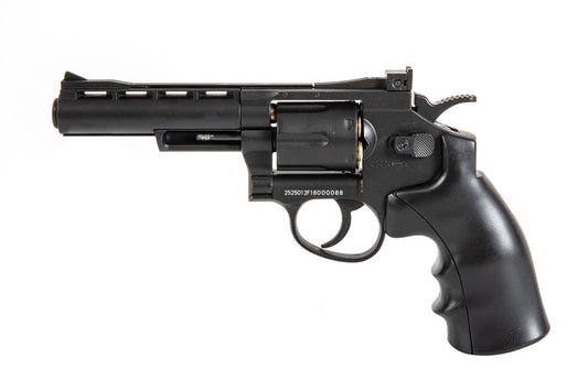 WELL G296B Full Metal 6MM C02 Swing Out Revolver (Black)