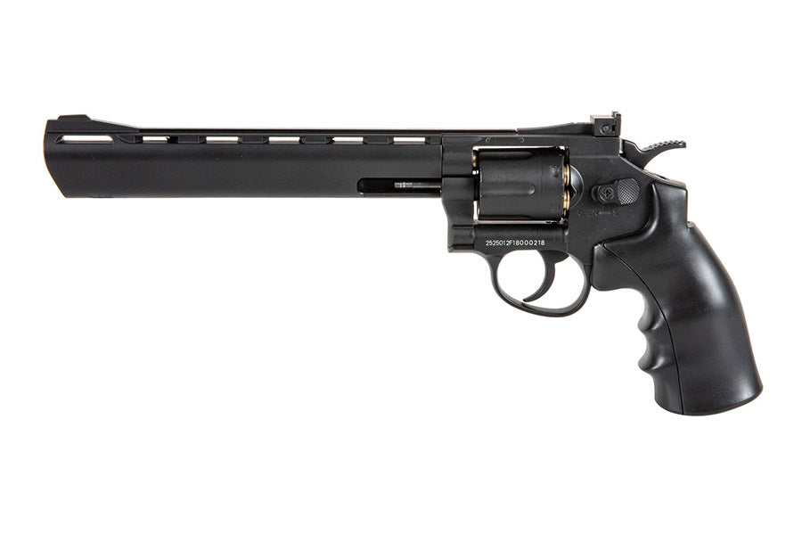 WELL G296D Full Metal 6MM C02 Swing Out Revolver (Black)