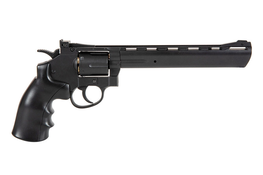 WELL G296D Full Metal 6MM C02 Swing Out Revolver (Black)