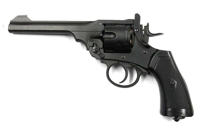 WELL Webley 6MM BB C02 Revolver (Black)