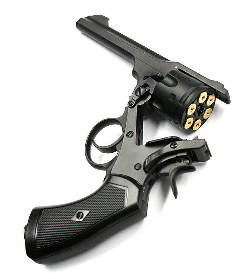 WELL Webley 6MM BB C02 Revolver (Black)