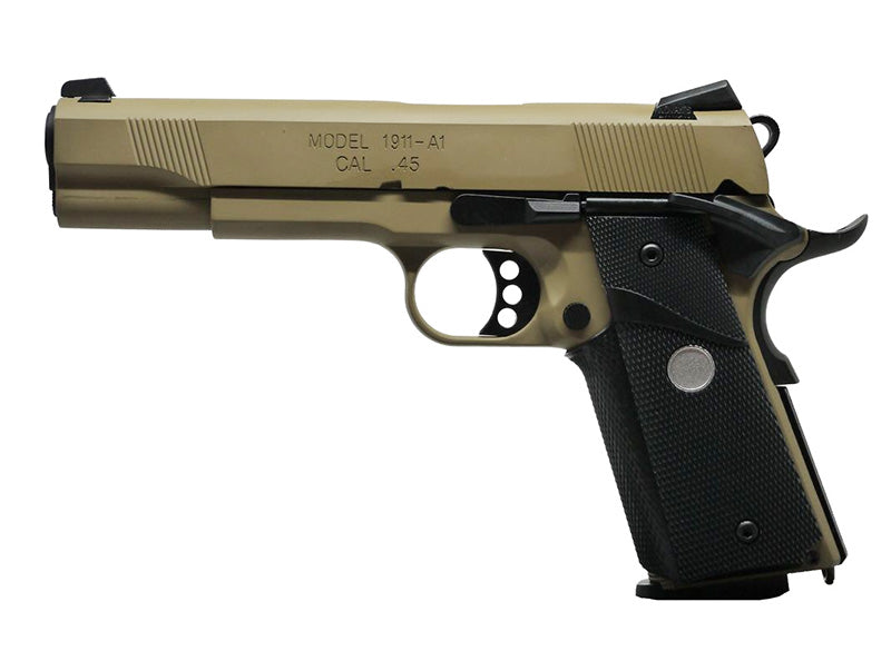 Army Armament Full Metal R27 1911 MEU GBB Airsoft Pistol DE