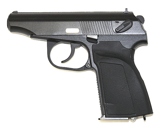 WE Tech Makarov GBB Pistol (Marking ver., Black)