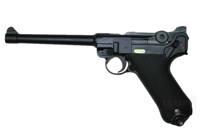 WE TECH Luger P08 6'' BK