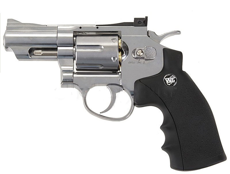 WINGUN 2.5INCH C02 High Power Airsoft Magnum Revolver (SV)