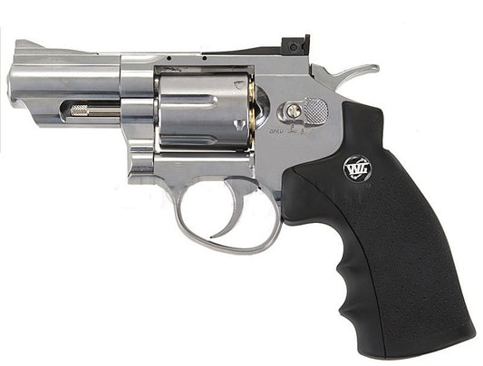 WINGUN 2.5INCH C02 High Power Airsoft Magnum Revolver (SV)